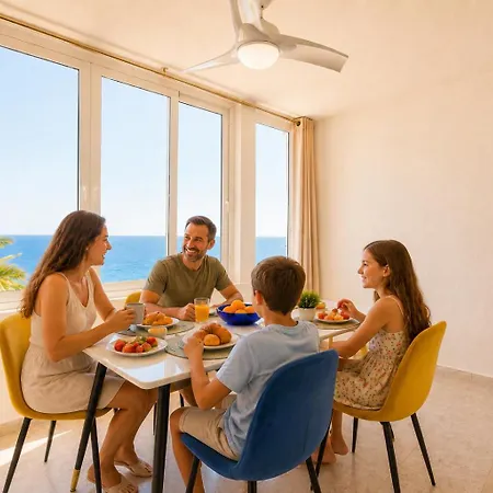 1 Bedroom Ocean Front Balcony Over The Atlantic Costa Adeje By Aqua Vista Tenerife Διαμέρισμα